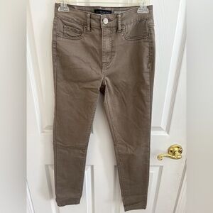 Aeropostale Taupe High Waisted Jeggings